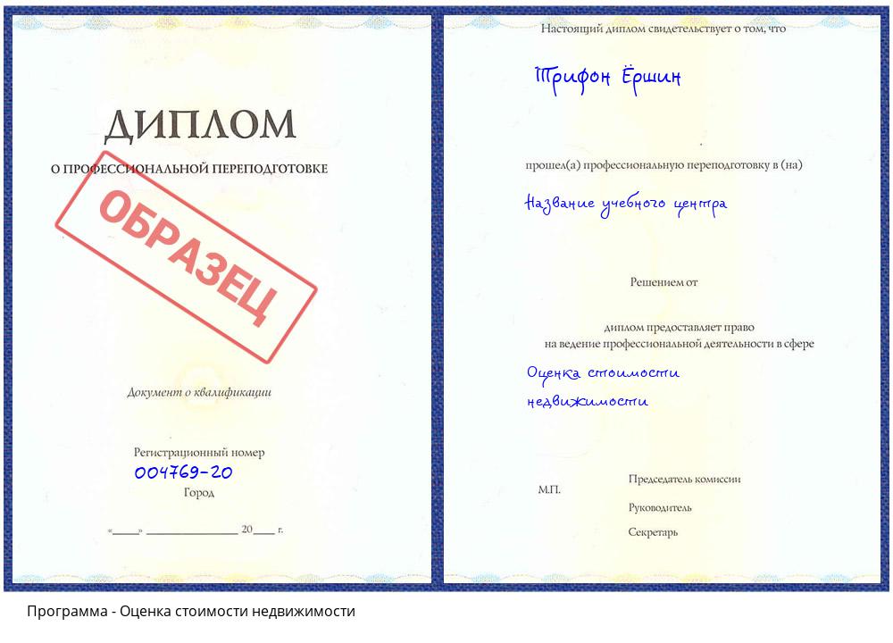 Оценка стоимости недвижимости Дюртюли