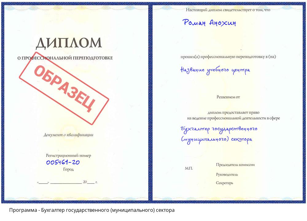 Бухгалтер государственного (муниципального) сектора Дюртюли
